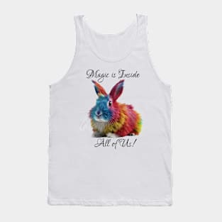 Colorful Bunny Magic Tank Top